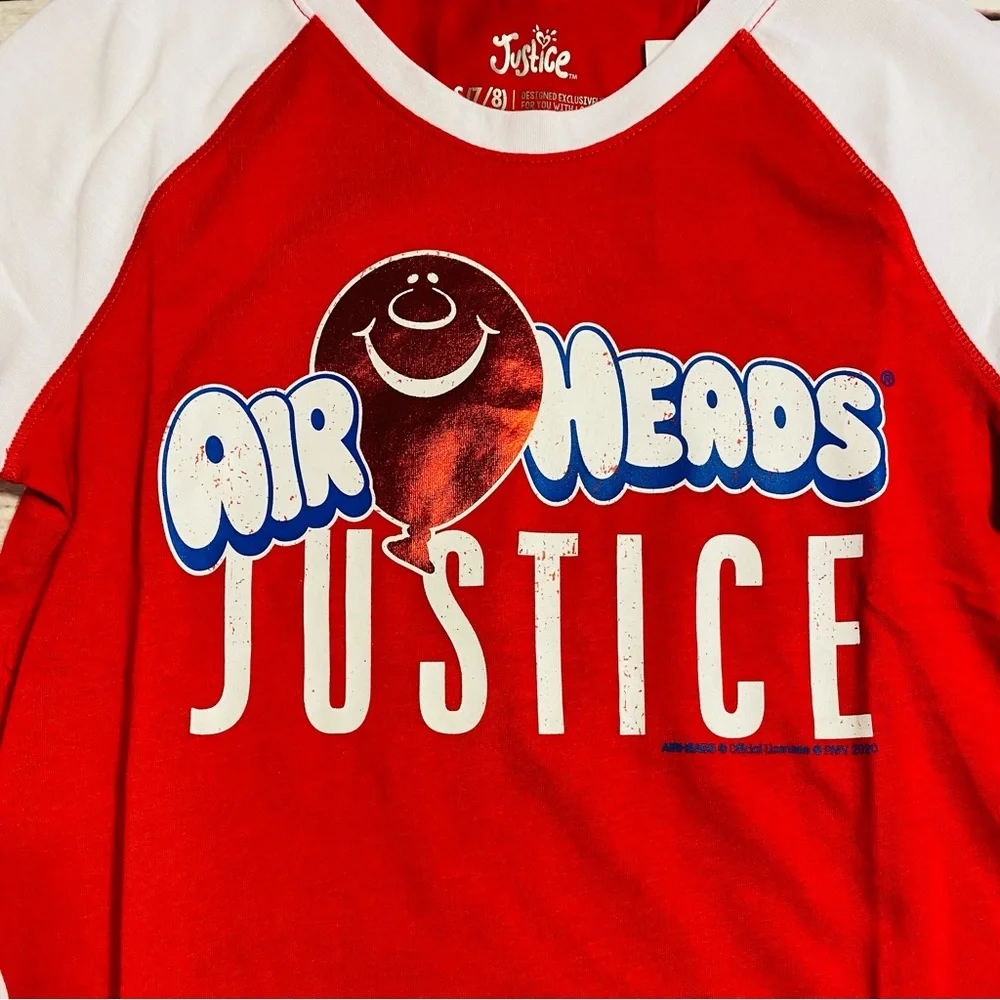 📌🆕 Justice • Air Heads • Raglan • Shirt